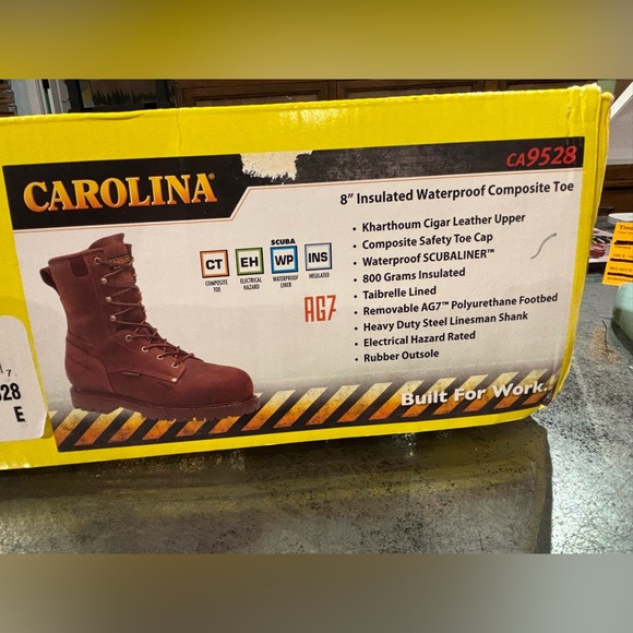 Carolina Insulated Waterproof Work Boots